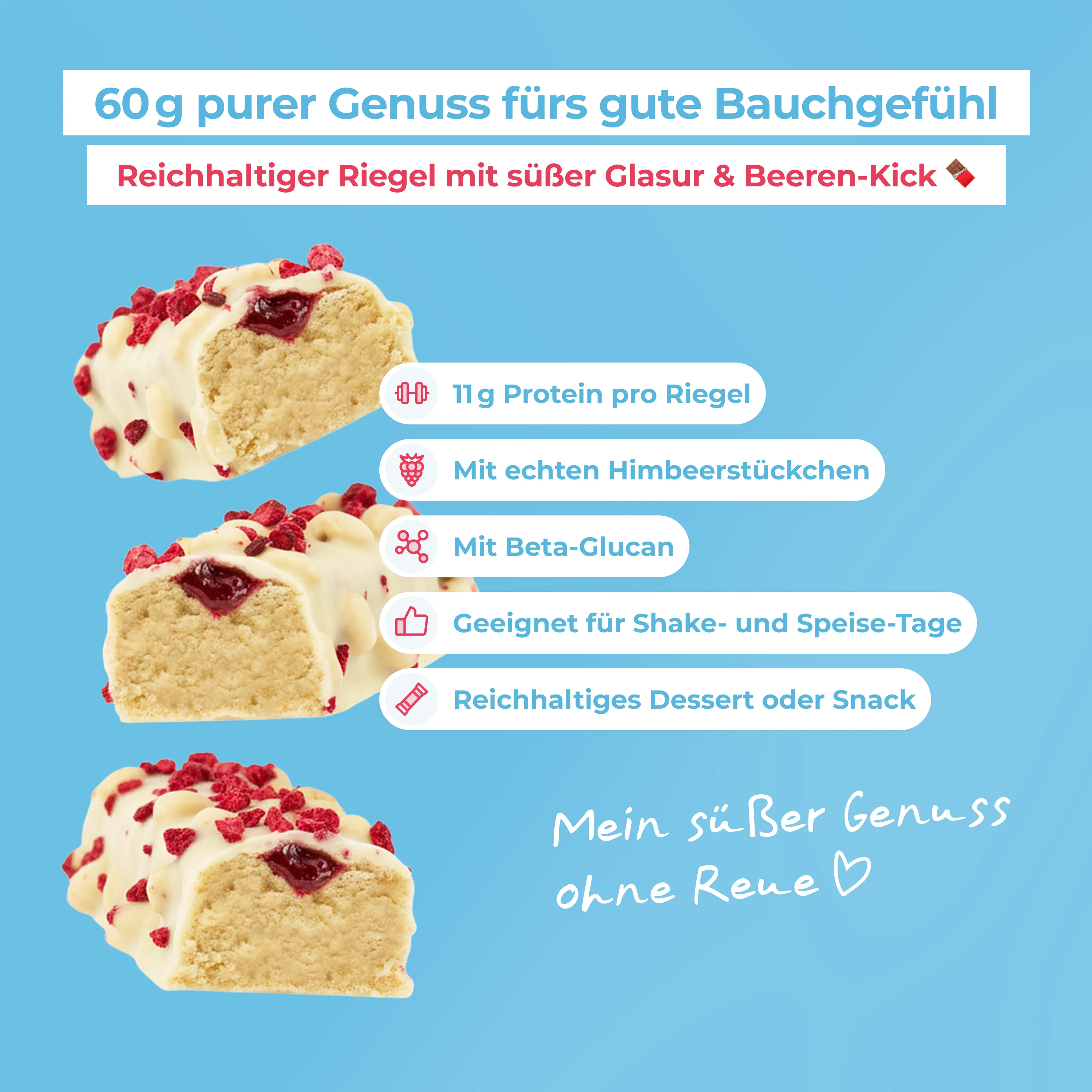 Sweet Harmony Riegel - Weißer Himbeertraum Test - Image 3