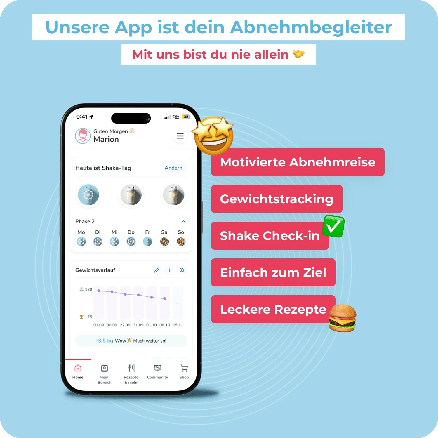 Abnehm-Shake² Starter-Set - Image 12